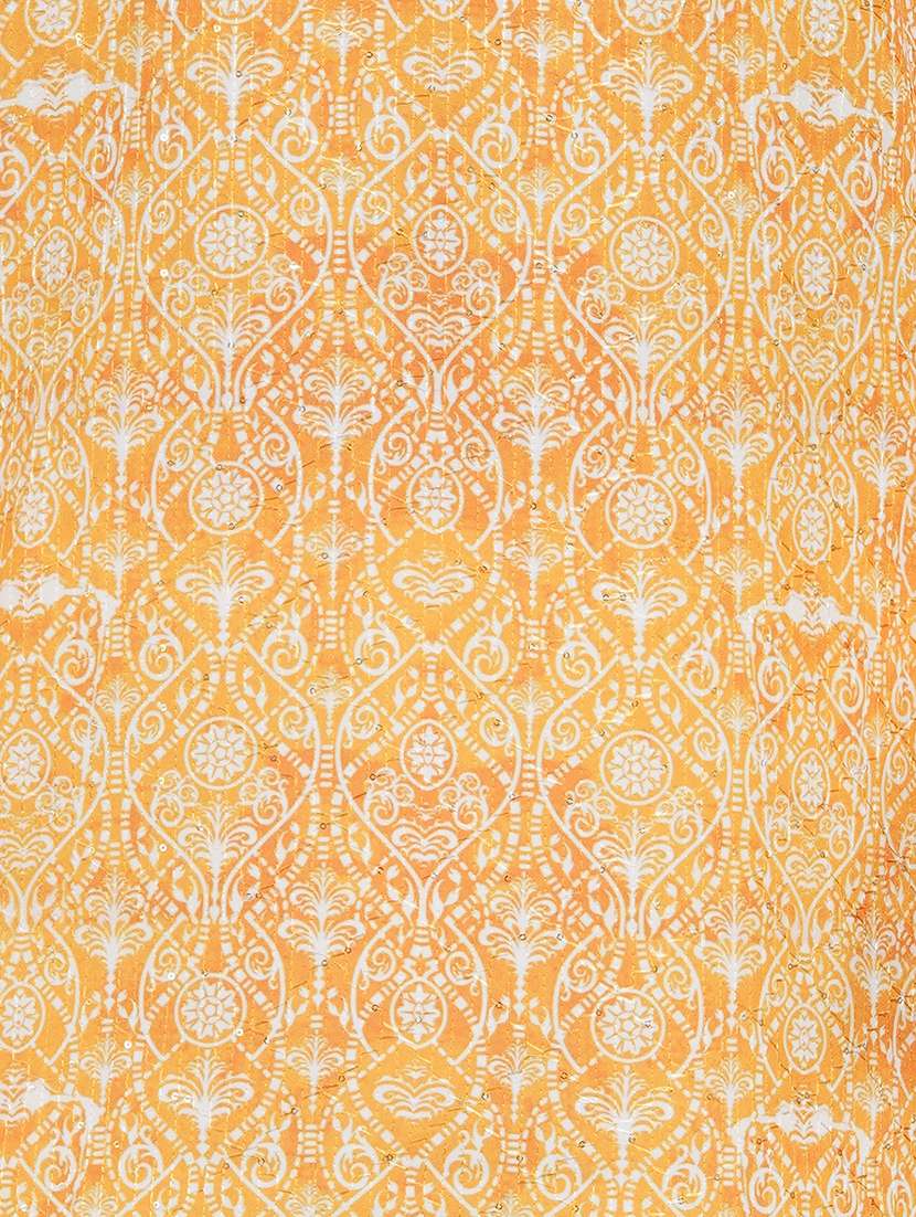 men printed mandarin neck kurta with trousers ethnic wear set - 22148277 -  Standard Image - 7