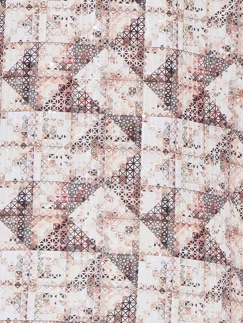 men printed mandarin neck kurta with trousers ethnic wear set - 22148284 -  Standard Image - 7