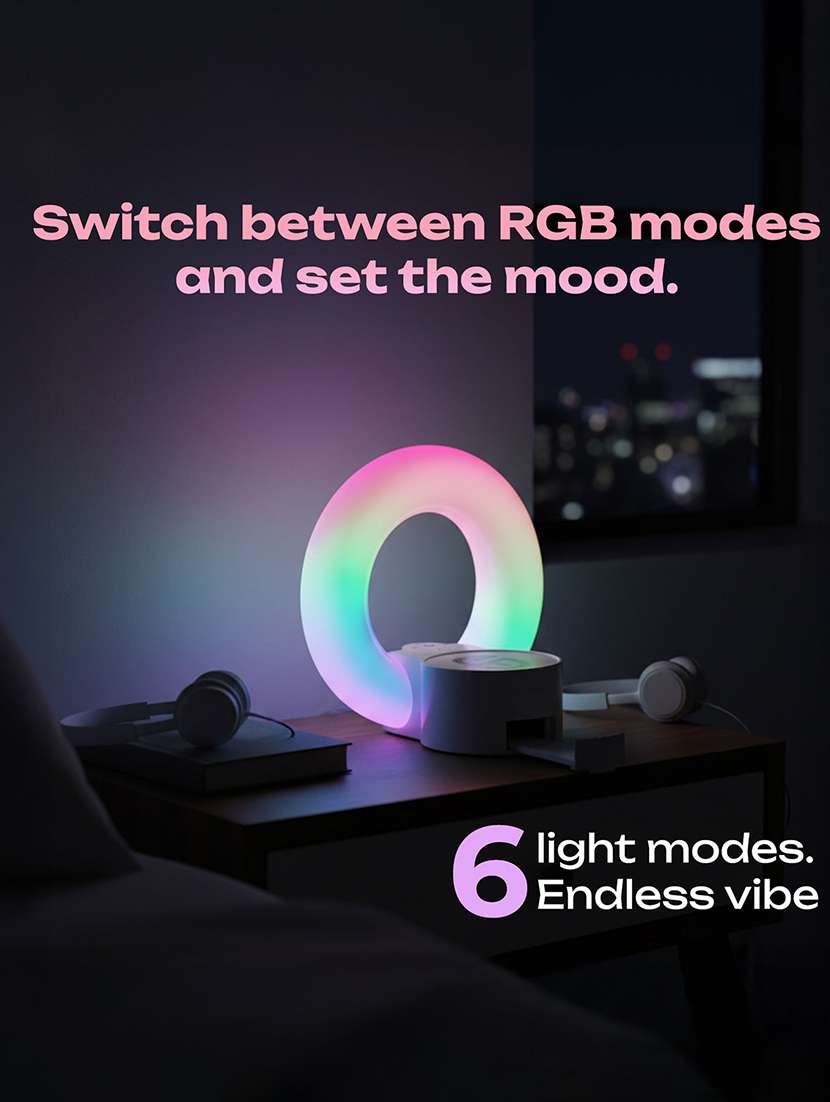 snapup groove halo portable bluetooth speaker (ivory) - 22153776 -  Standard Image - 7