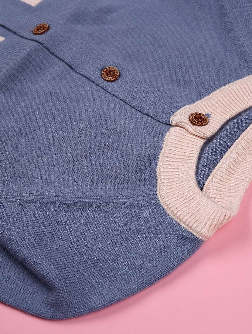 boys color block long sleeve sweater - 22155260 -  Standard Image - 2