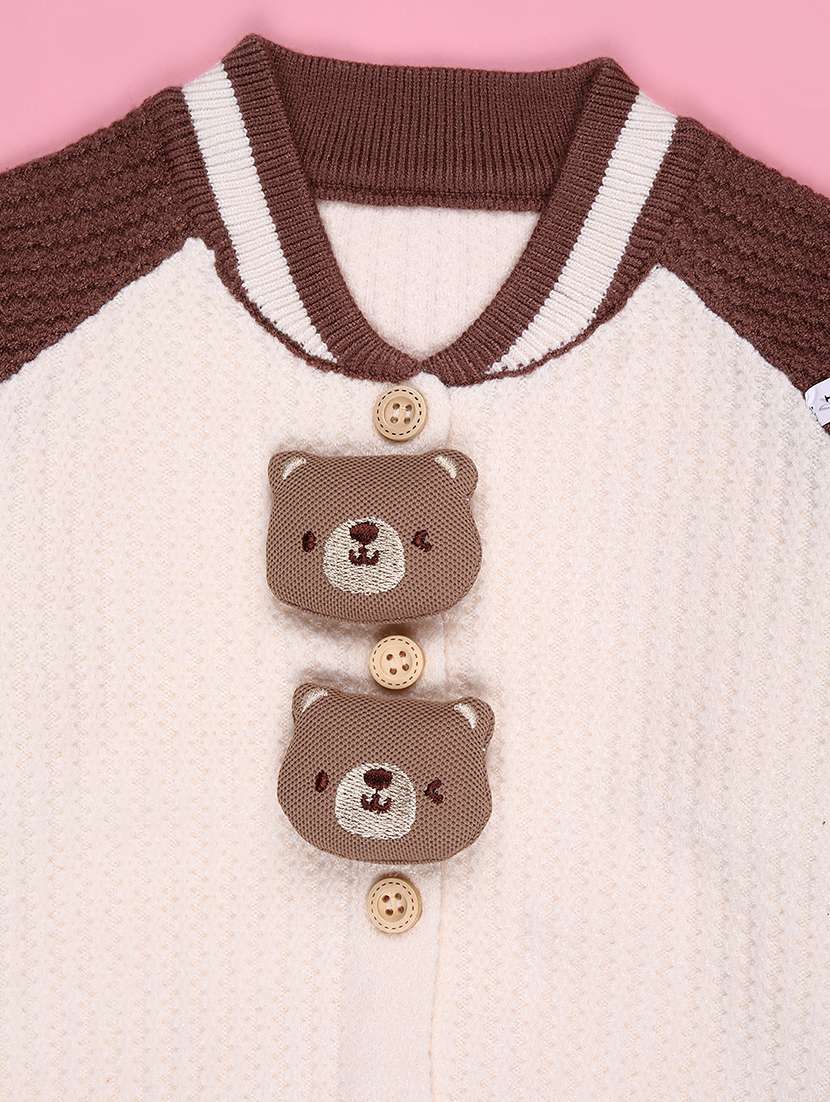 boys color block long sleeve sweater - 22155277 -  Standard Image - 2