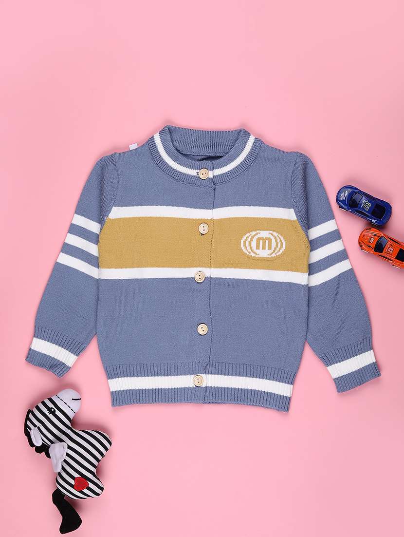 boys striped long sleeve sweater