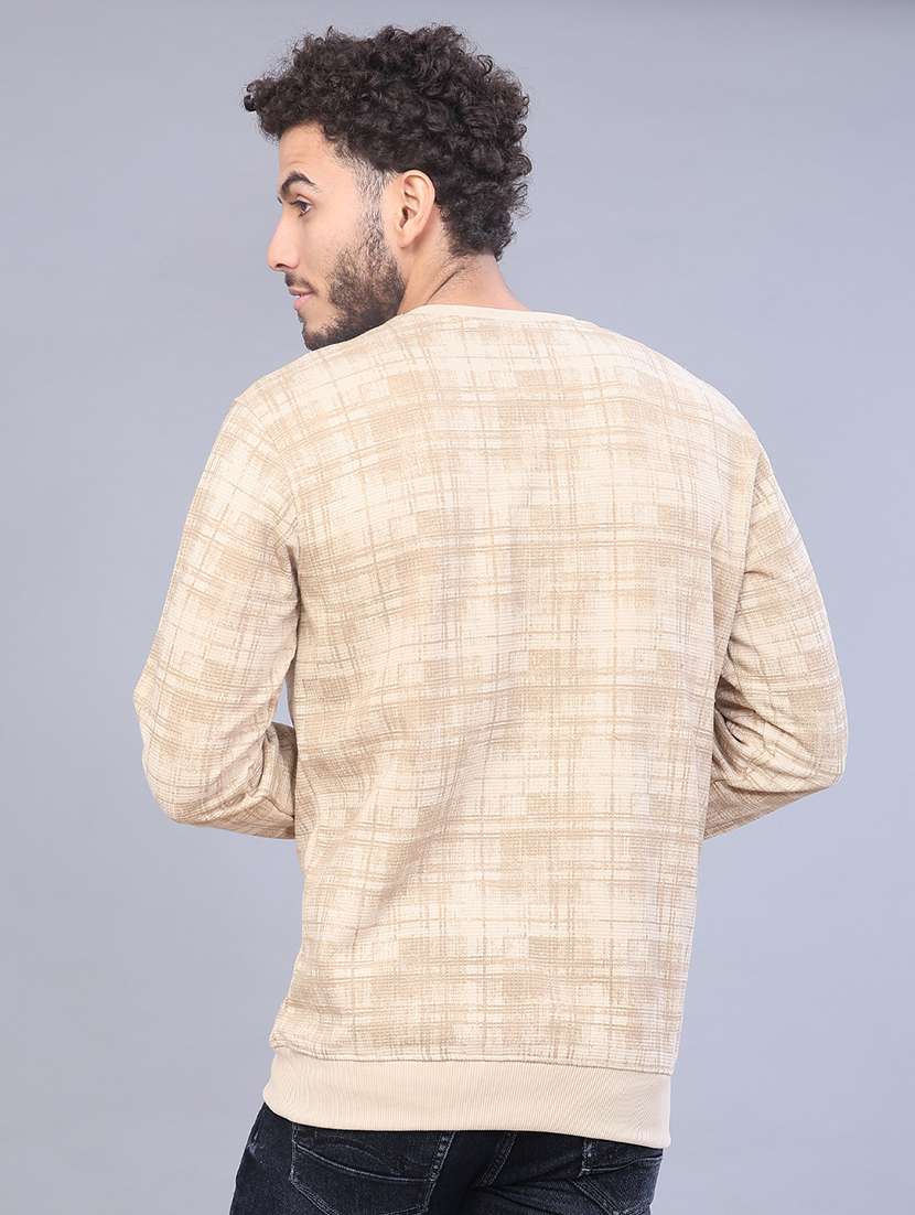 men printed long sleeve sweatshirt - 22156386 -  Standard Image - 2