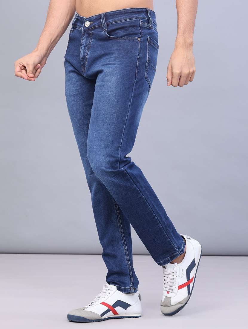 men washed mid rise full length jeans - 22156746 -  Standard Image - 2