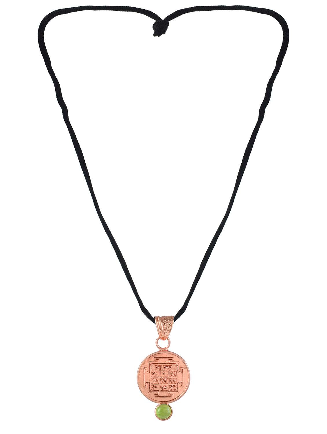 men brass pendant with gemstone - 22156757 -  Standard Image - 2