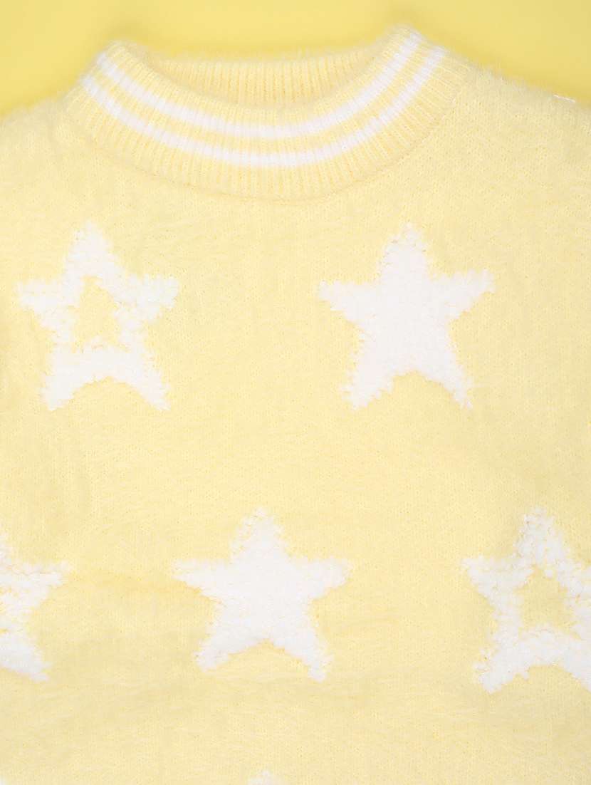 girls self designed long sleeve sweater - 22156792 -  Standard Image - 2