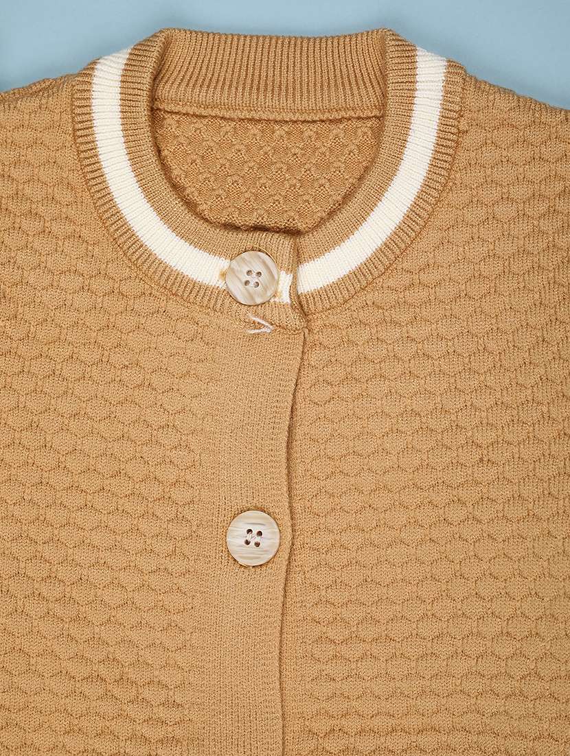 boys self design long sleeve sweater - 22156888 -  Standard Image - 2