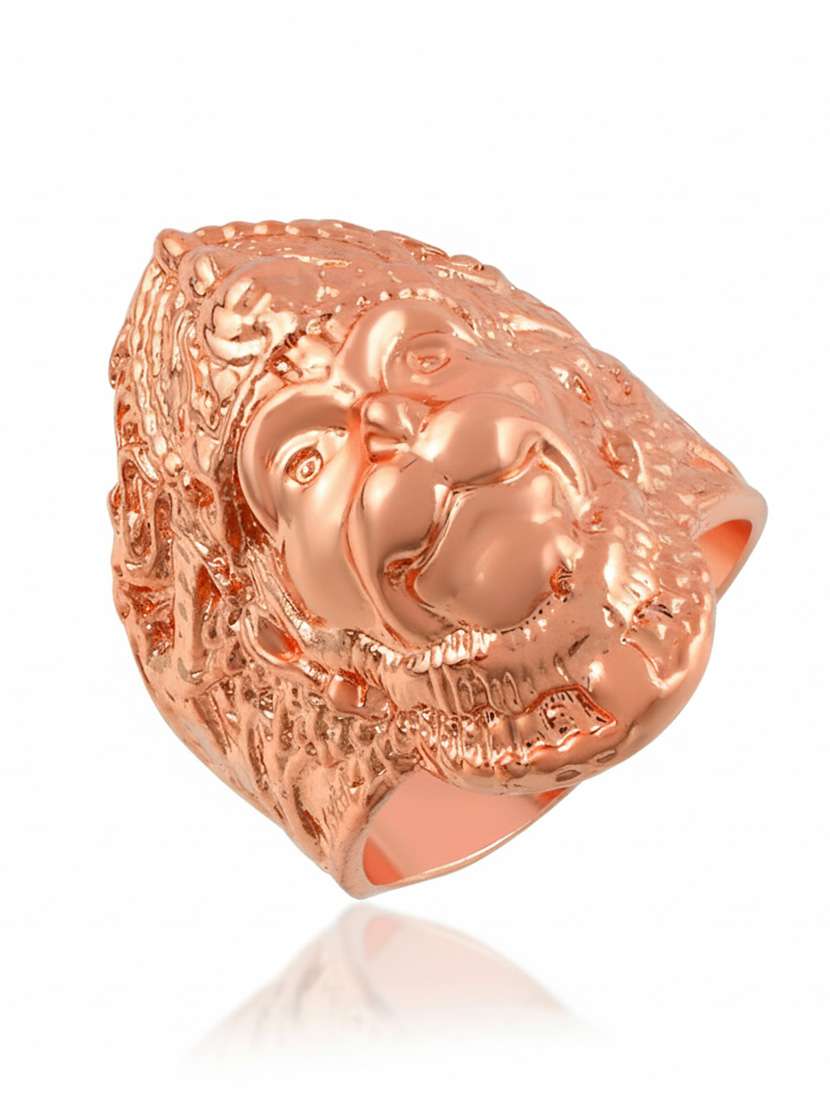 brass copper hanuman balaji bold ring - 22156920 -  Standard Image - 2