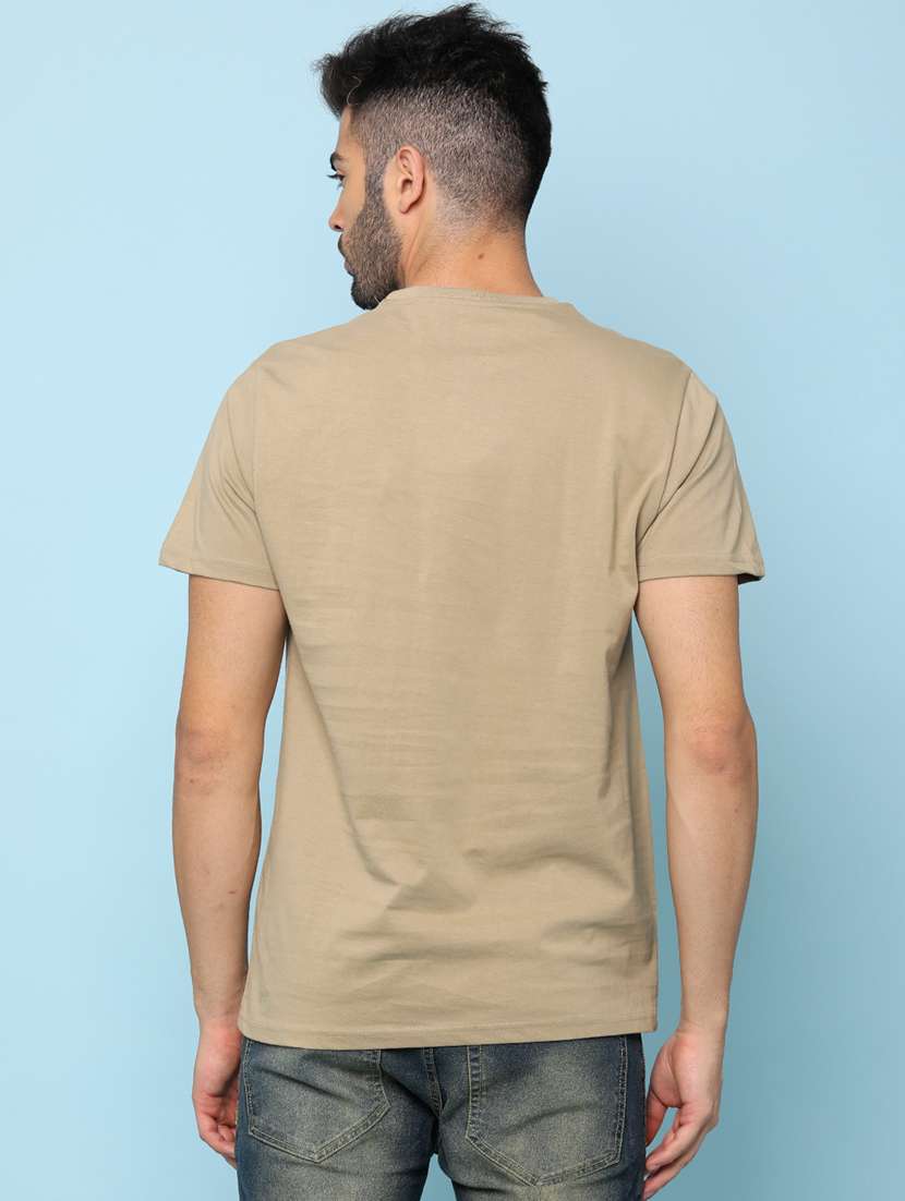 men printed short sleeve regular fit t-shirt - 22156971 -  Standard Image - 2