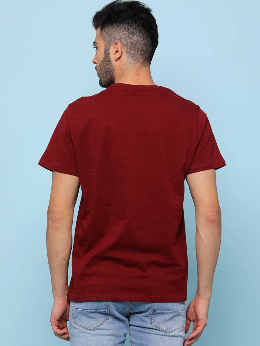 men printed short sleeve regular fit t-shirt - 22156976 -  Standard Image - 2