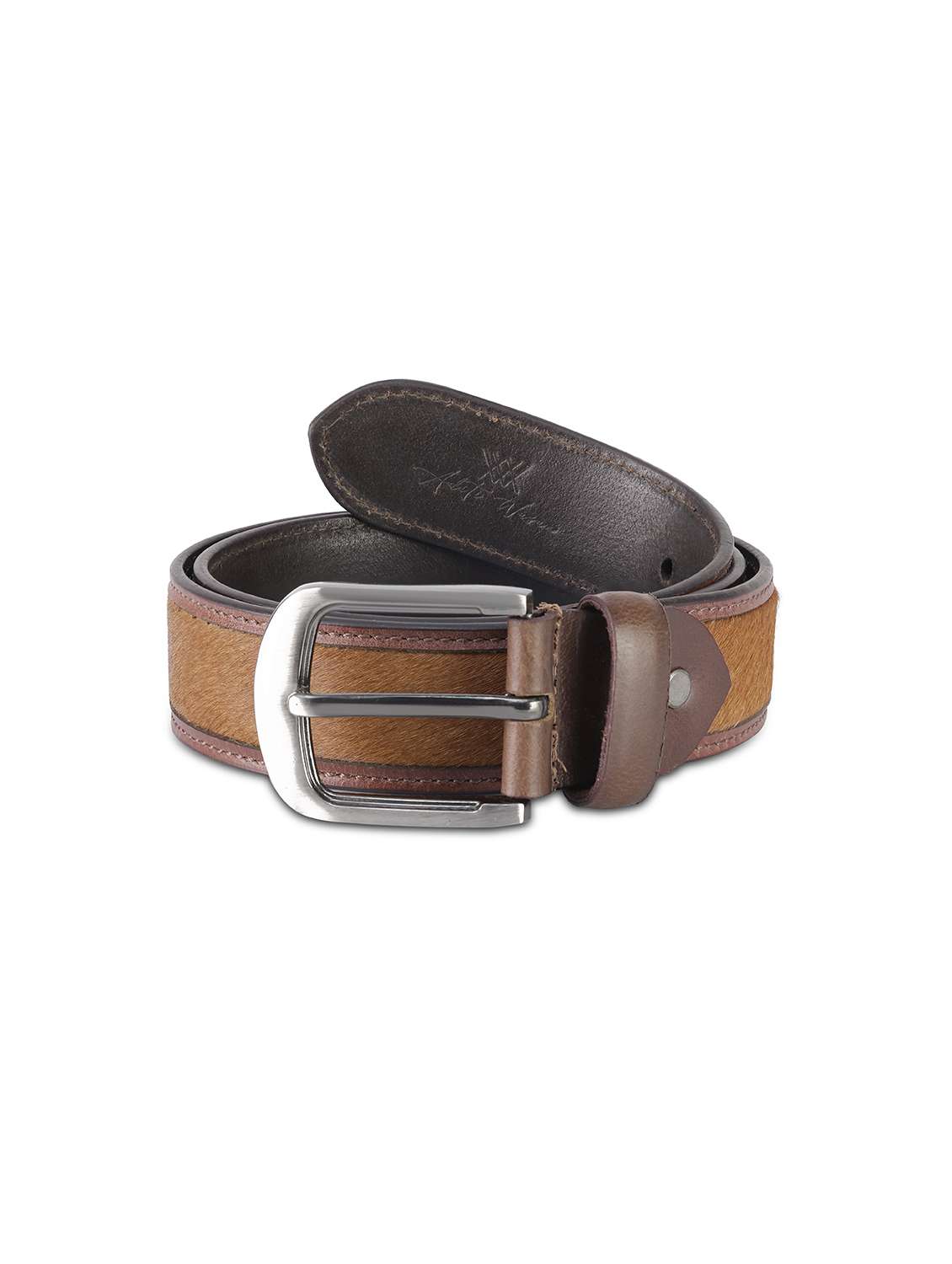 mens brown leather belt - 22157039 -  Standard Image - 2