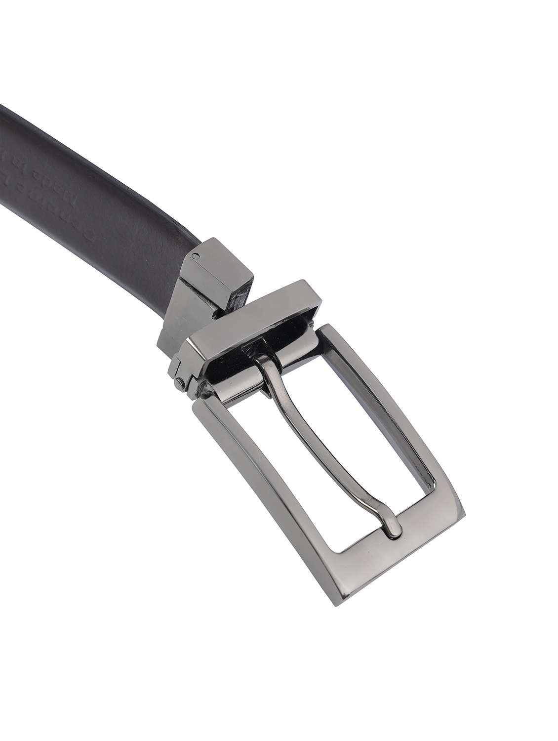 mens black formal leatherite reversible belt - 22157042 -  Standard Image - 2