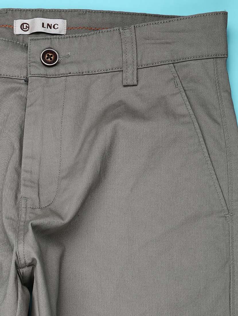 men solid mid rise slim fit casual chino - 22157148 -  Standard Image - 2