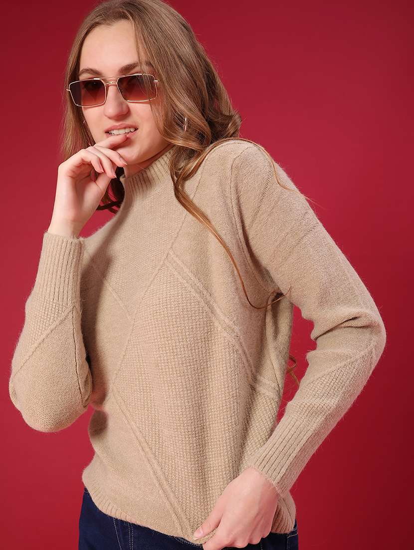 women self designed long sleeve pullover