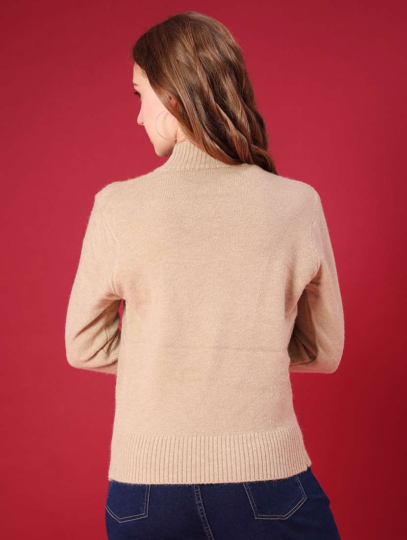 women self designed long sleeve pullover - 22157197 -  Standard Image - 2