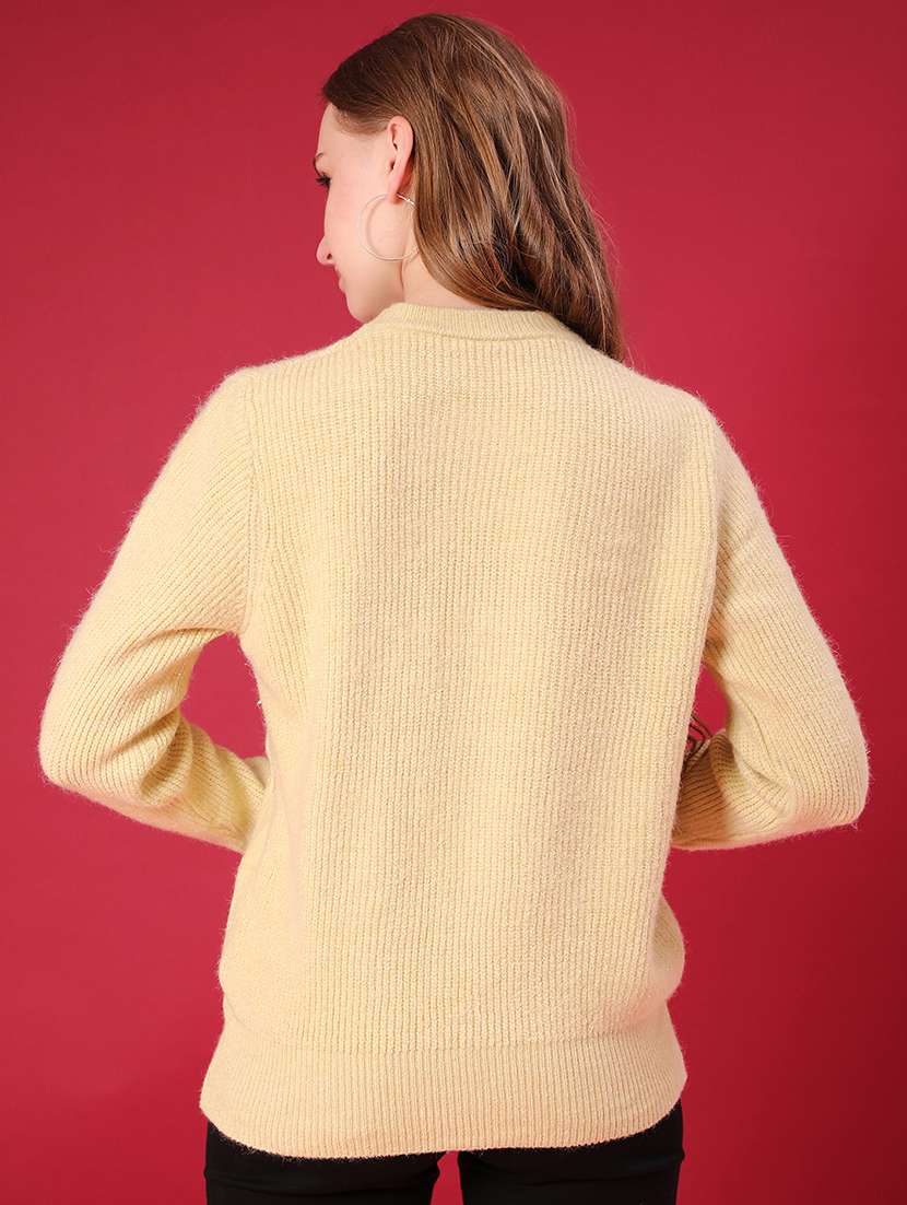 women self designed long sleeve pullover - 22157256 -  Standard Image - 2