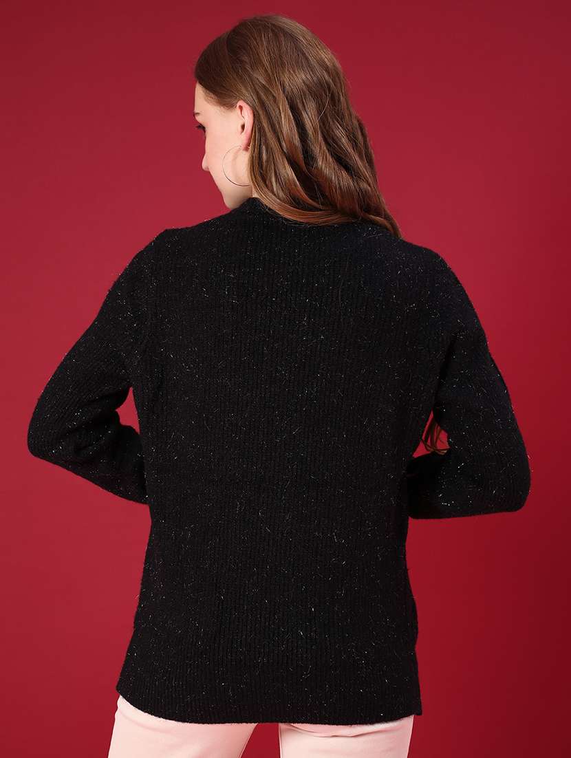 women self designed long sleeve pullover - 22157257 -  Standard Image - 2