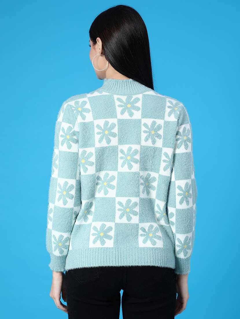 women self design long sleeve pullover - 22157385 -  Standard Image - 2