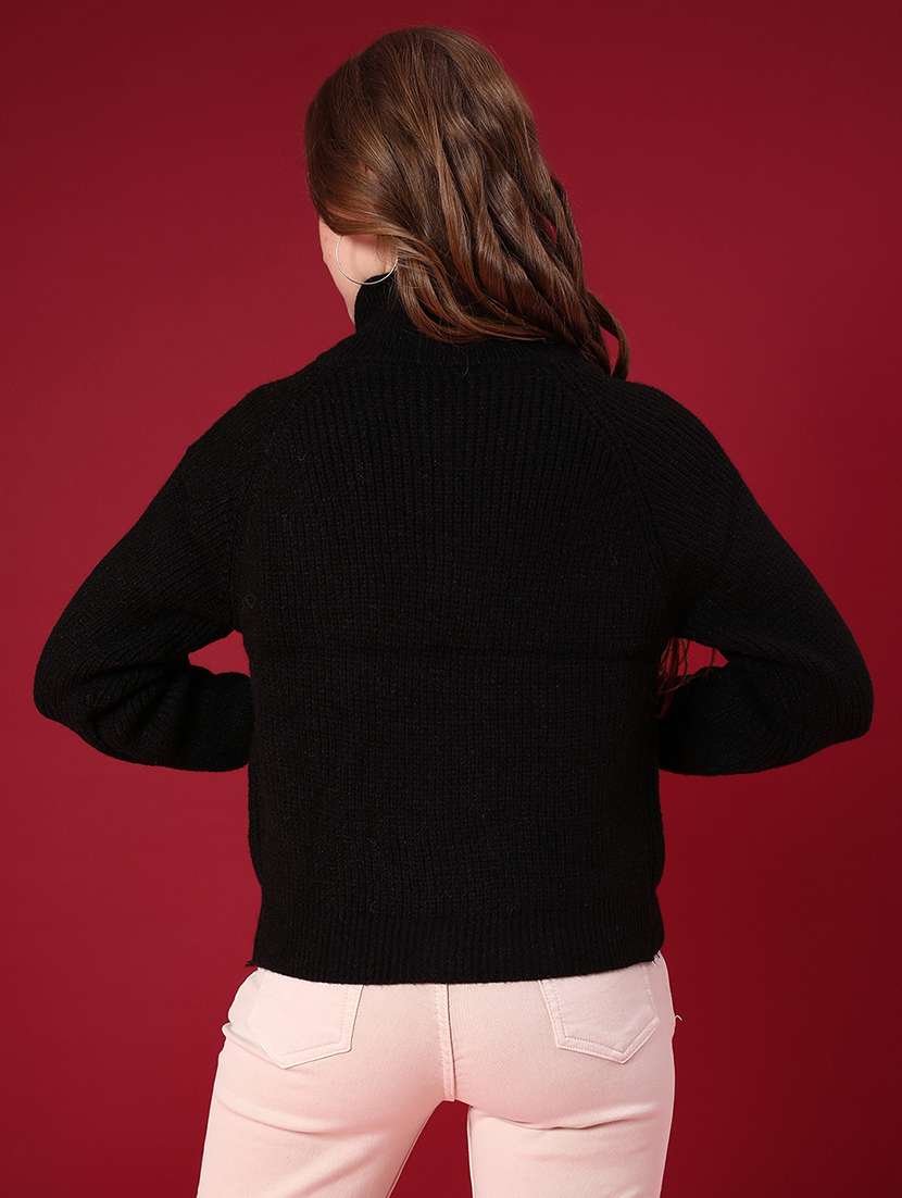 women self design long sleeve cardigan - 22157440 -  Standard Image - 2