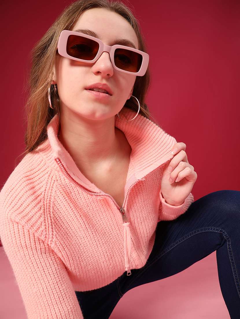 women self design long sleeve cardigan