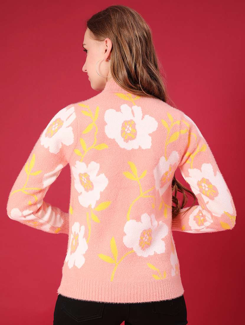 women floral long sleeve pullover - 22157737 -  Standard Image - 2
