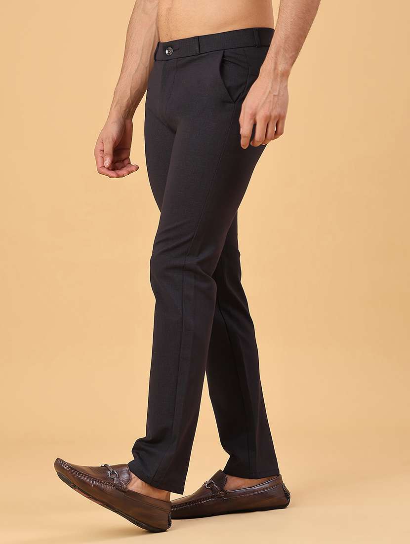 men solid mid rise slim fit casual chino - 22158507 -  Standard Image - 2