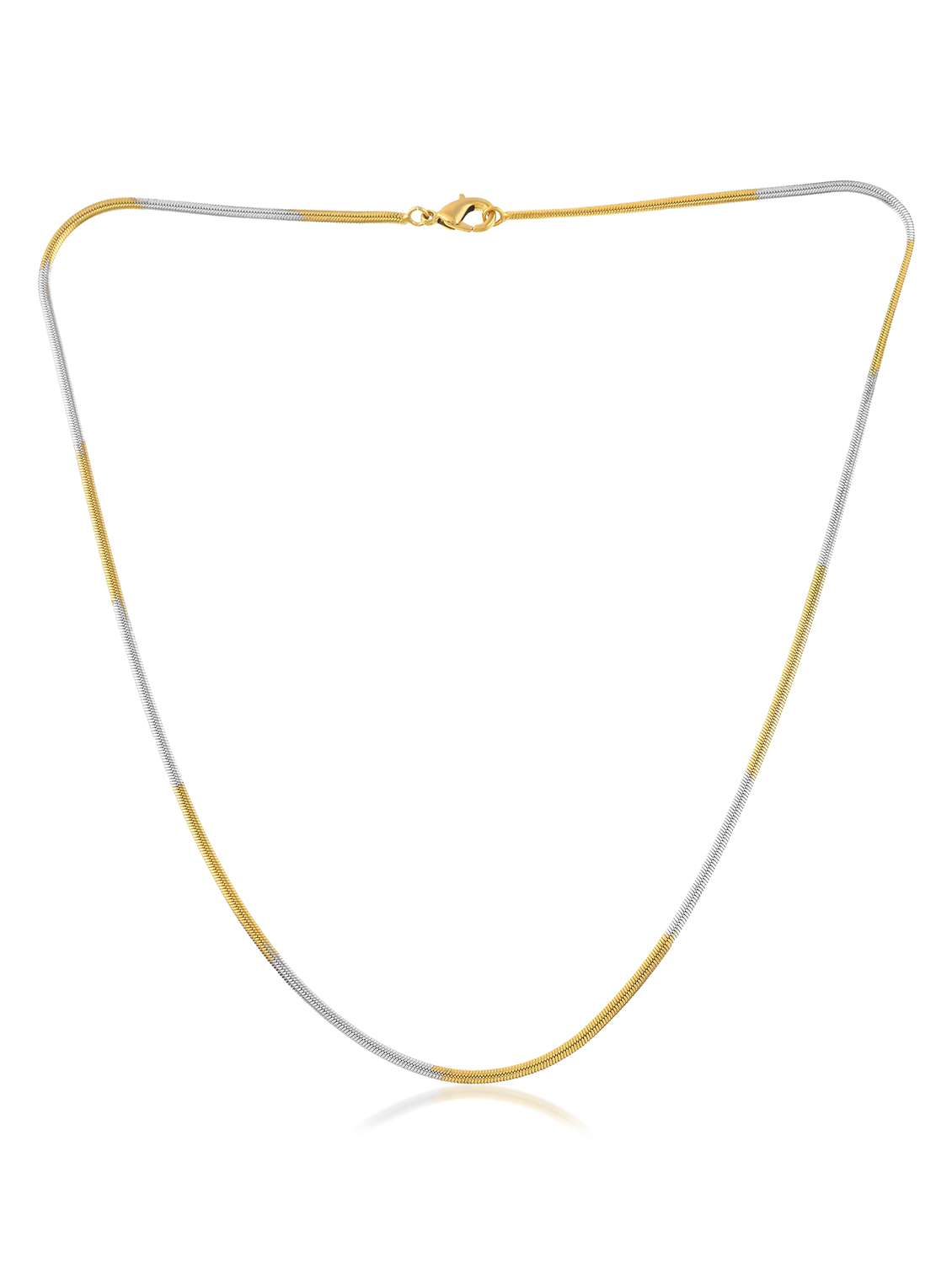 mne gold and silver chain necklace - 22158535 -  Standard Image - 2