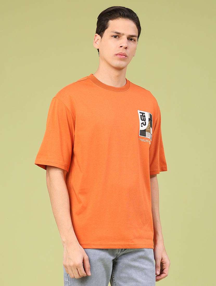 men printed short sleeve regular fit t-shirt - 22158612 -  Standard Image - 2