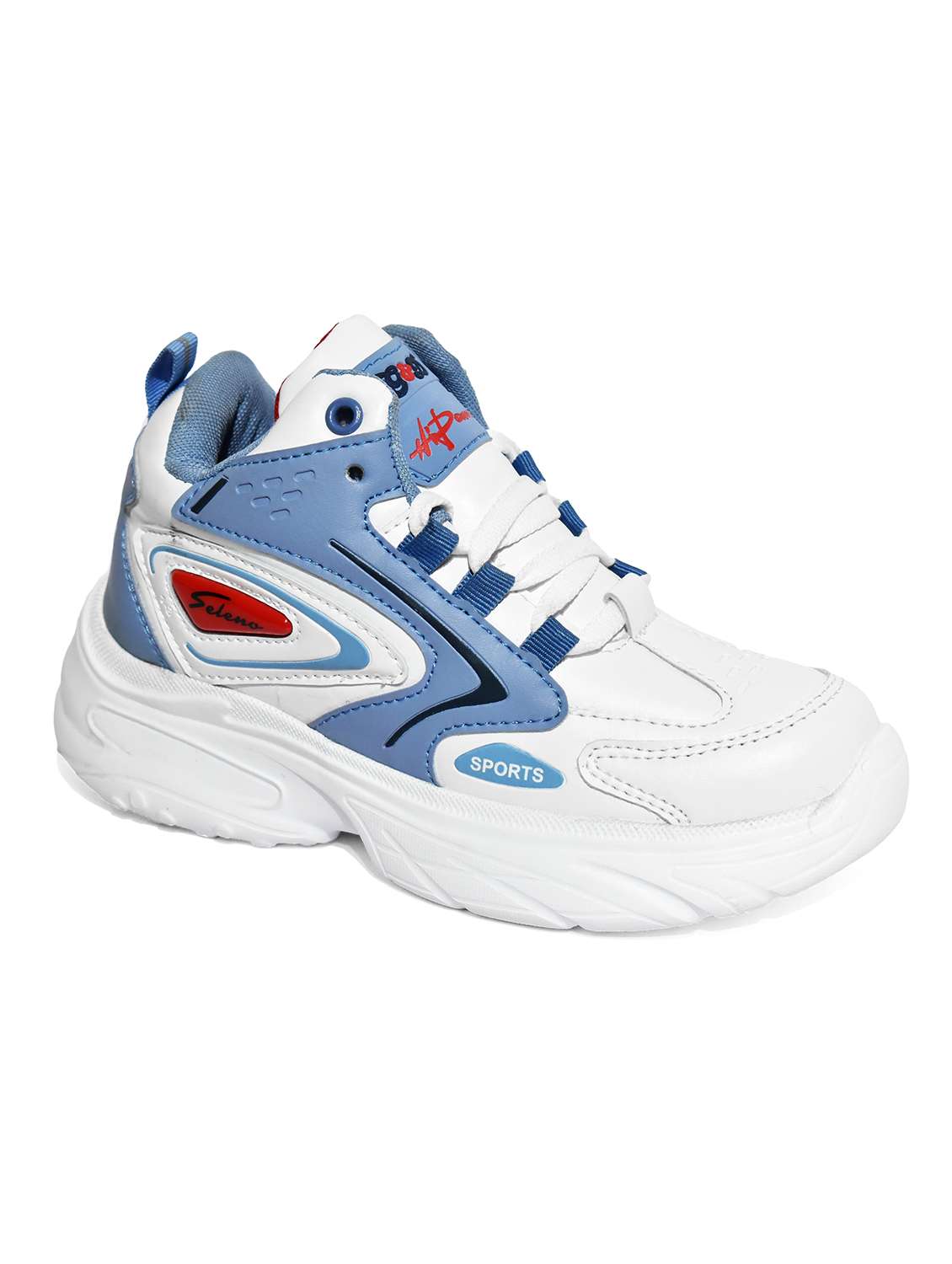 boys blue synthetic sports shoe - 22159241 -  Standard Image - 2