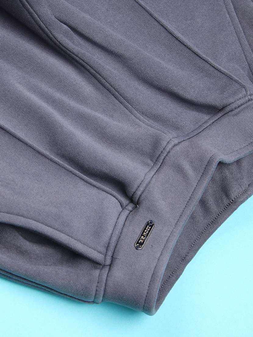 girls solid mid rise straight trouser - 22159329 -  Standard Image - 2