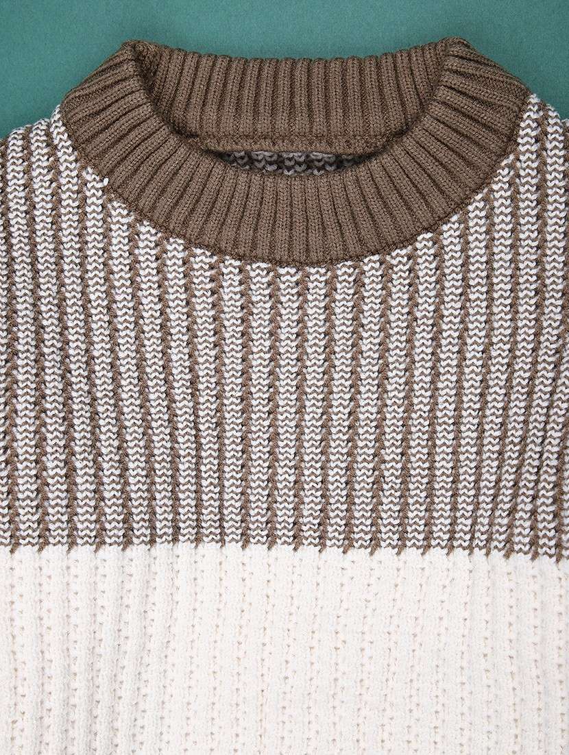 boys self design long sleeve sweater - 22159626 -  Standard Image - 2