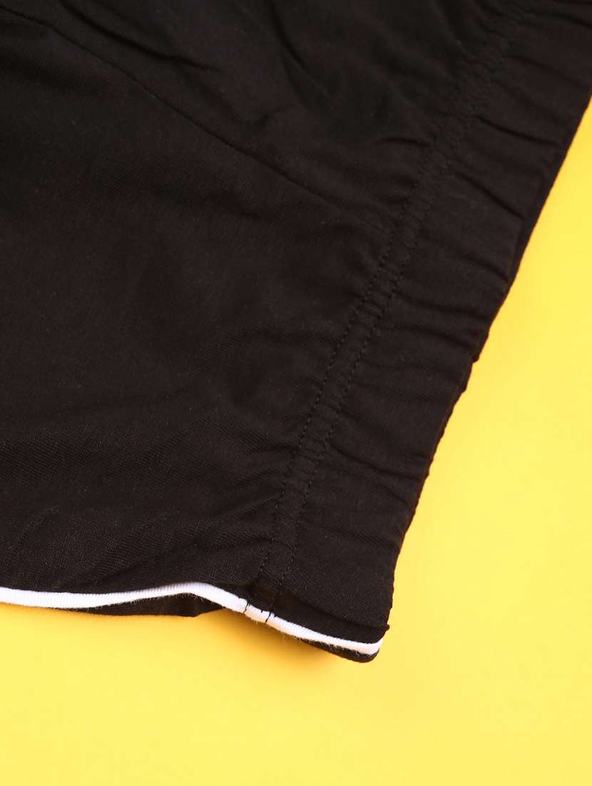 boys solid mid rise track pant - 22159803 -  Standard Image - 2