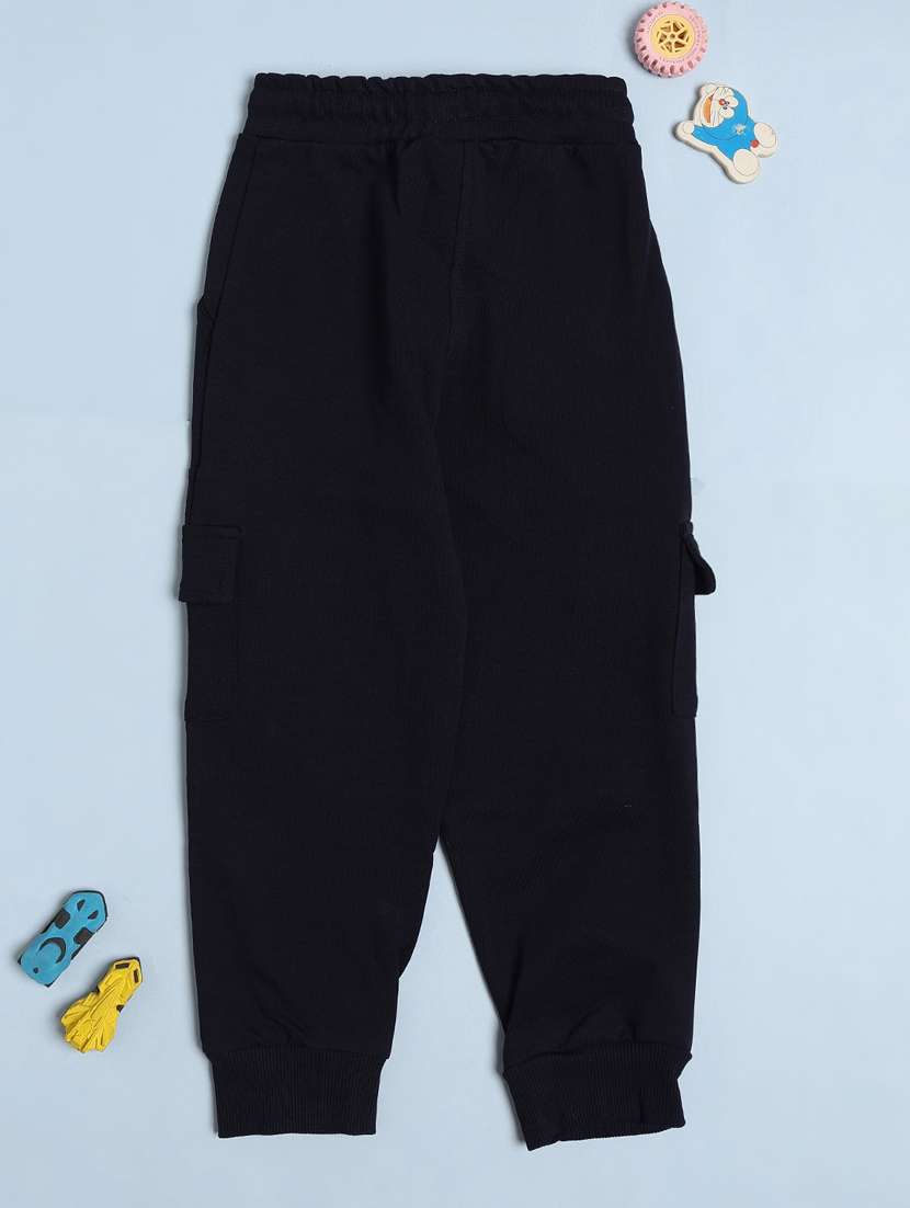 boys solid mid rise jogger - 22160000 -  Standard Image - 2