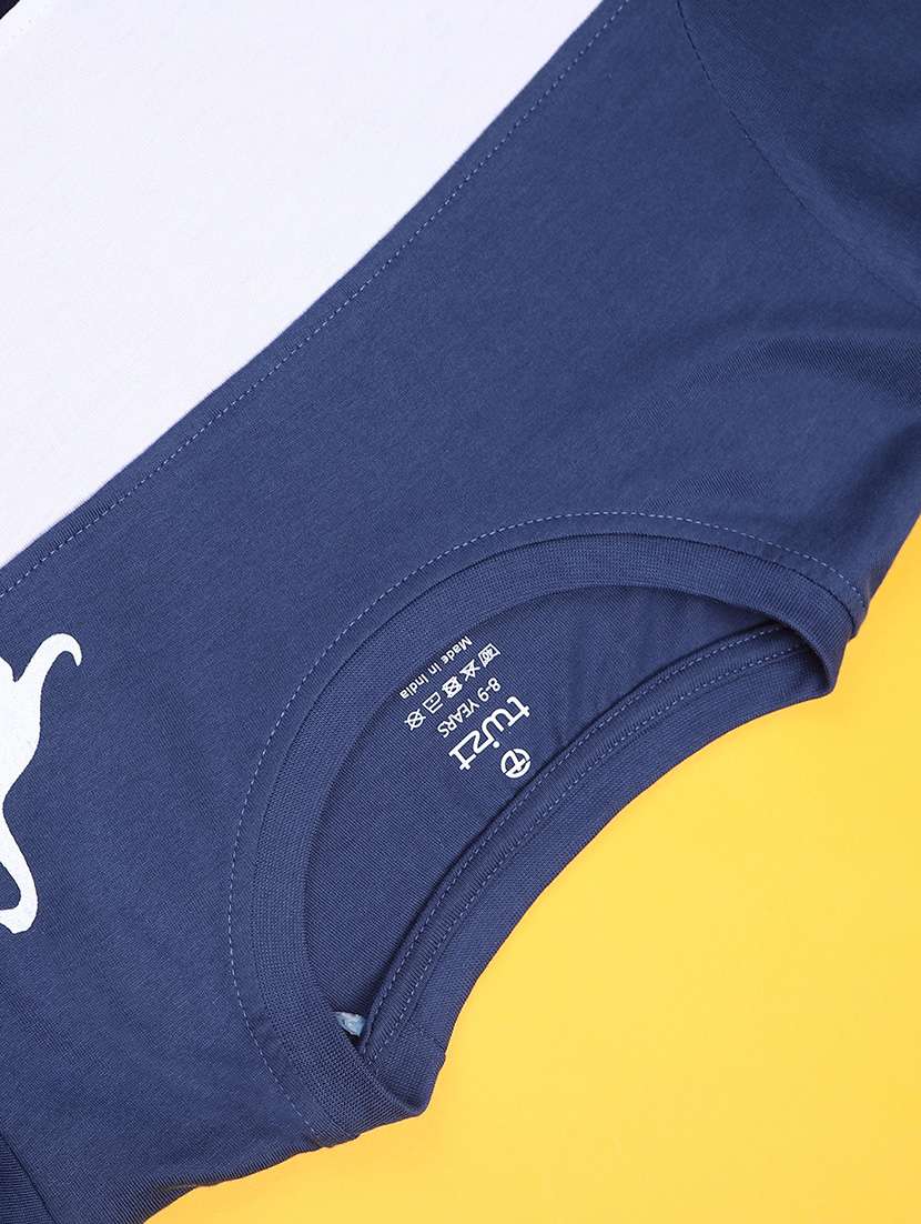 boys color blcoked short sleeve t-shirt - 22160101 -  Standard Image - 2