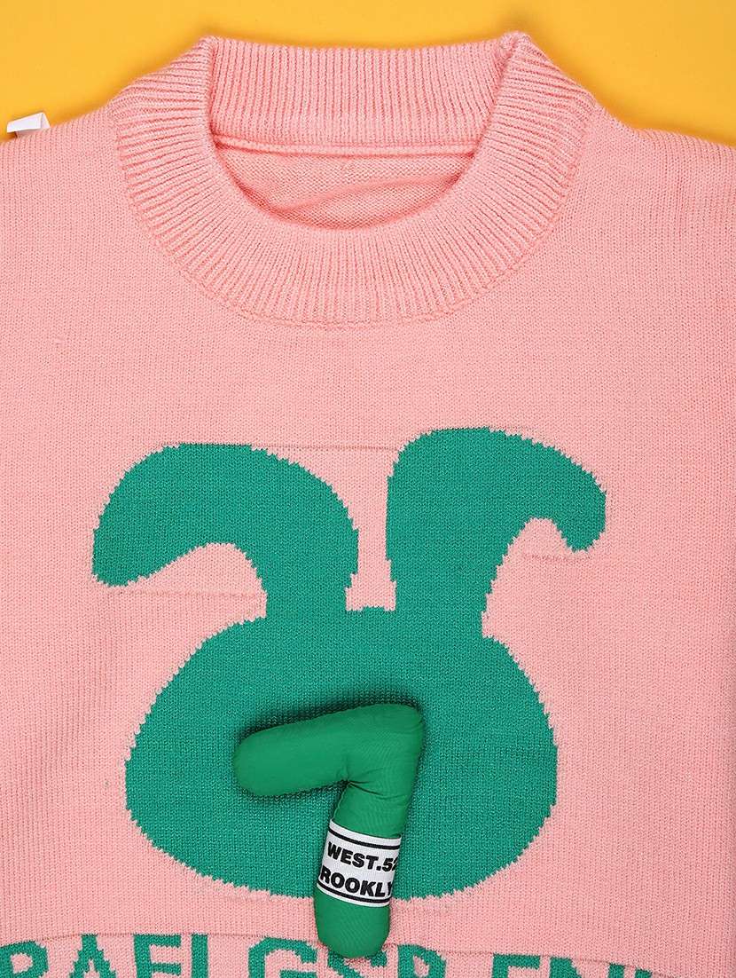 boys self designed long sleeve sweater - 22160118 -  Standard Image - 2