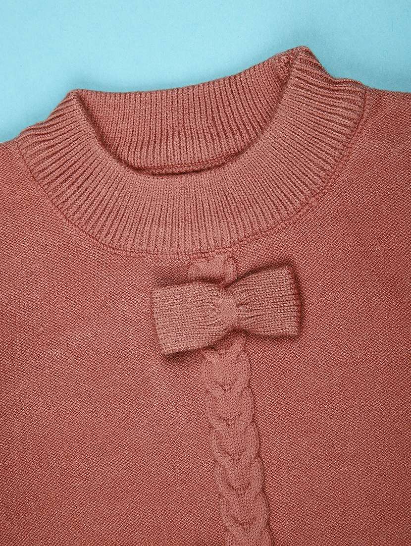 girls self designed long sleeve sweater - 22160251 -  Standard Image - 2