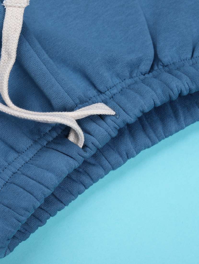 boys solid mid rise winterwear jogger - 22160257 -  Standard Image - 2