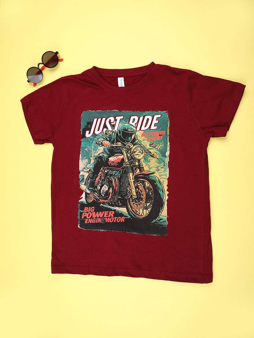 boys printed short sleeve t-shirt