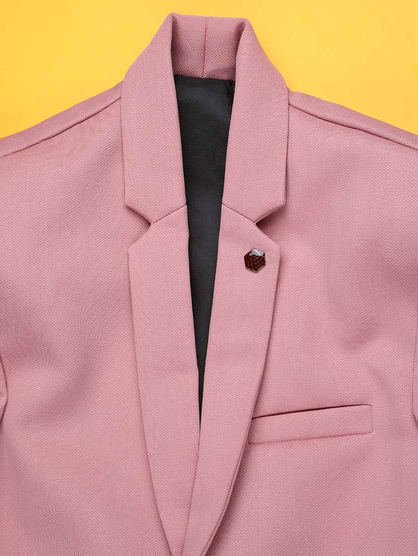 pink cotton blazer jackets & coat - 22160868 -  Standard Image - 2