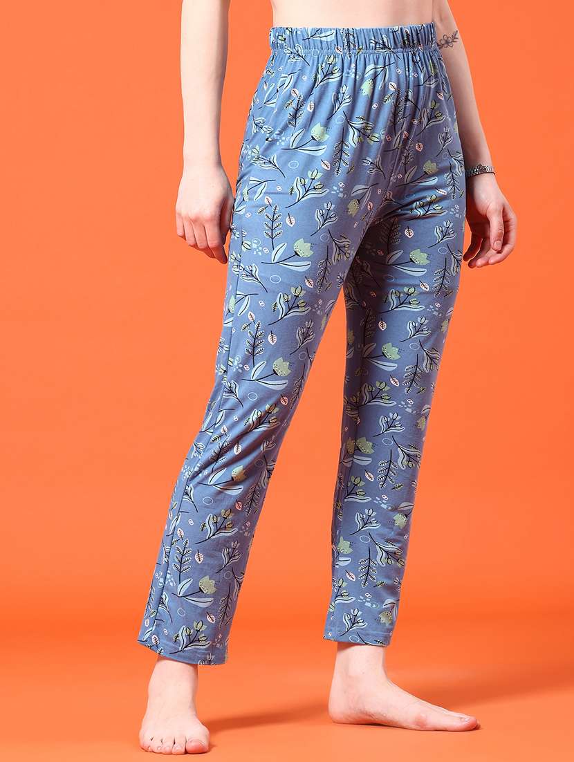 women printed mid rise pajama - 22160948 -  Standard Image - 2