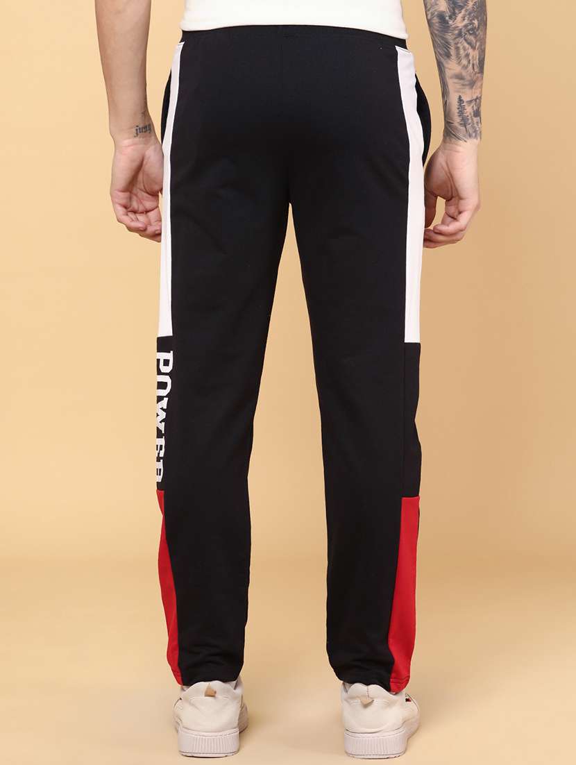 Men Black Cotton Cargo - 22161556 -  Standard Image - 2