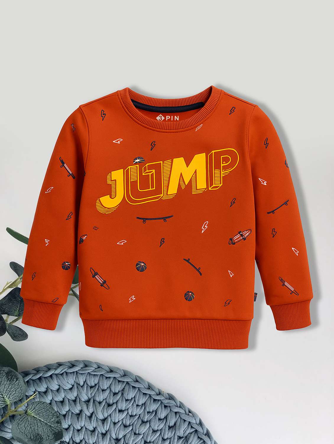 boys pack of 3 color blocked long sleeve sweatshirt - 22161788 -  Standard Image - 2