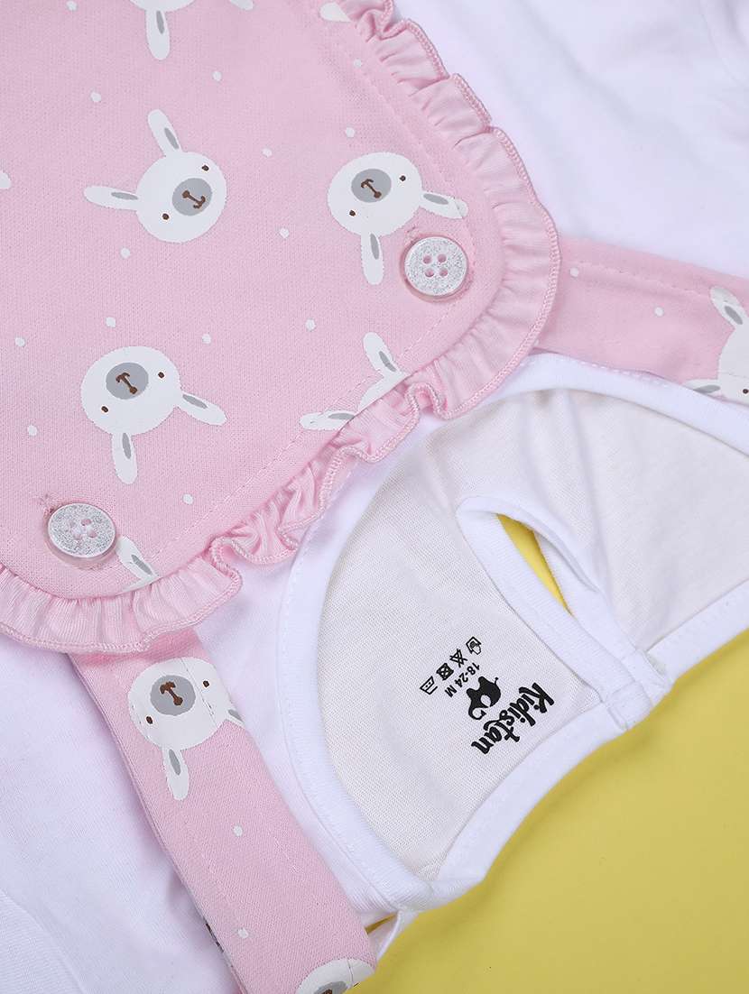 kids printed t-shirt and dungree set - 22161910 -  Standard Image - 2