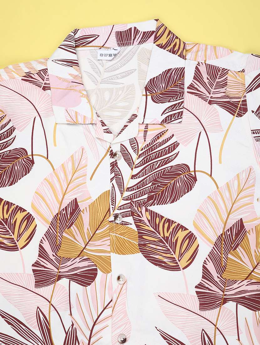 boys printed collared short sleeve shirt - 22161967 -  Standard Image - 2