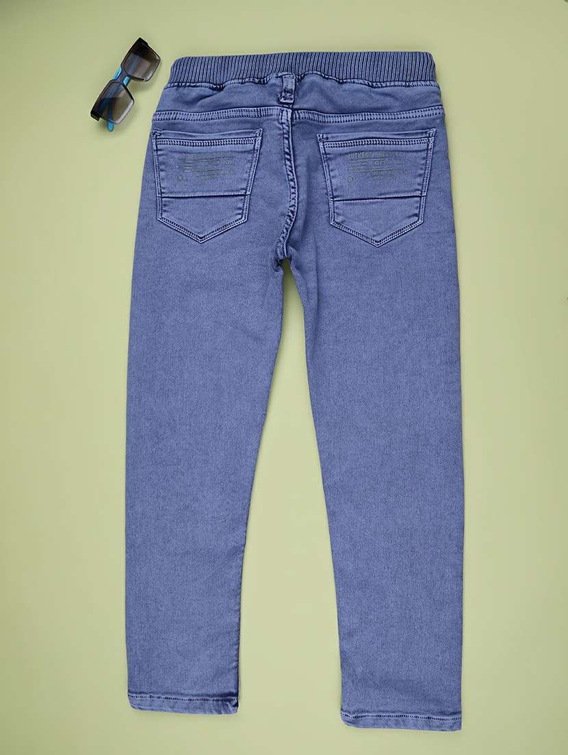 Girls Solid Mid Rise Slim Jean - 22161982 -  Standard Image - 2