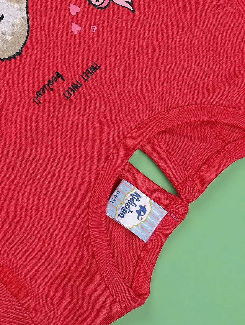 girls printed short sleeve co-ord set - 22162154 -  Standard Image - 2