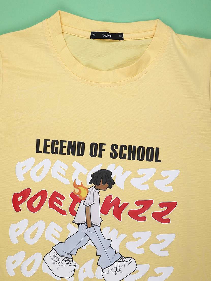 boys printed short sleeve t-shirt  - 22162187 -  Standard Image - 2