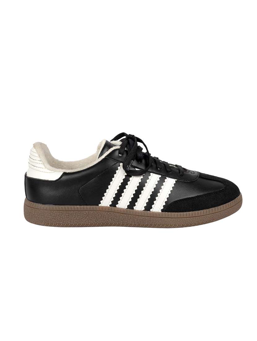 men solid lace-up sneaker - 22162235 -  Standard Image - 2