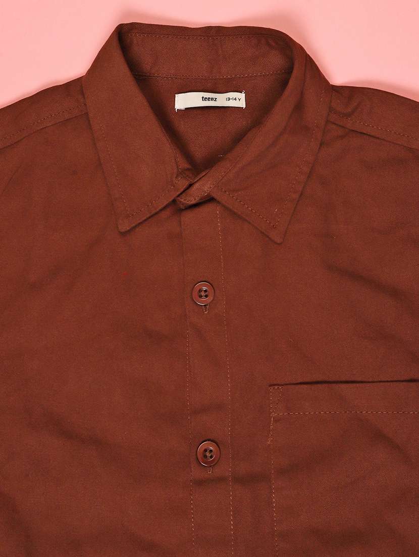 men solid long sleeve regualr fit casual shirt - 22162251 -  Standard Image - 2