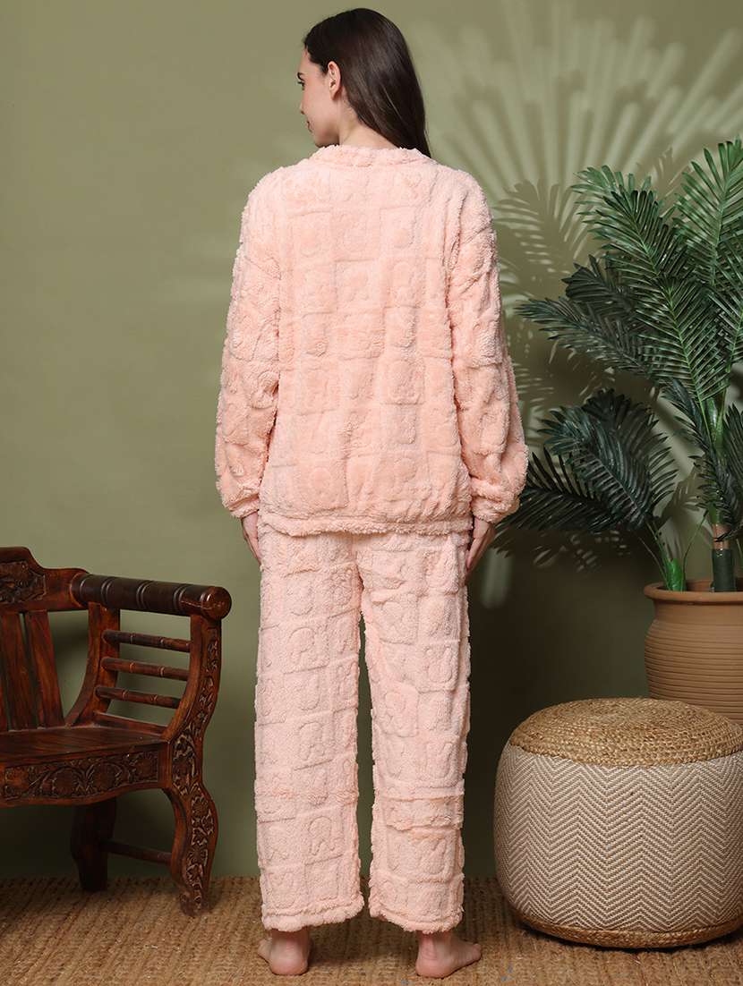 women long sleeve nightwear pyjama set - 22162307 -  Standard Image - 2